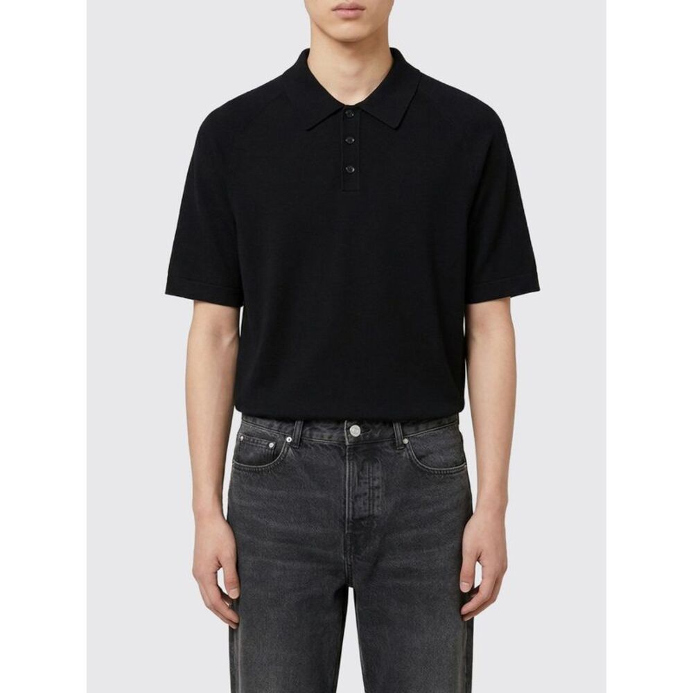 Ami Paris Polo Shirt Men Black